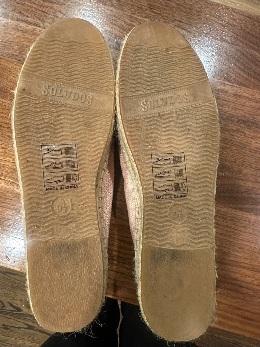 Soludos Pink 'ciao bella' Embroidered Slip-On Espadrilles